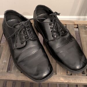 Perry Ellis Black Kids Dress Shoes